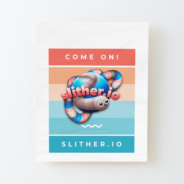 Slither.io video game Poster for Sale by miliosfranc