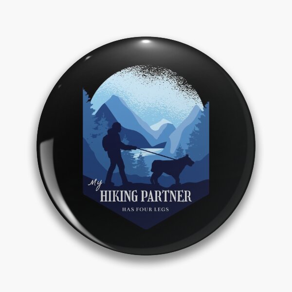 Item preview, My Hiking Partner Has Four Legs, For Dog Lover, Hiking Lover designed and sold by RoManSmArt.