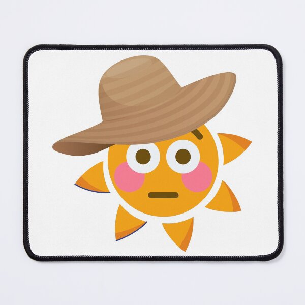Item preview, Summer Emoji Collection Shocked Sun designed and sold by SheetalMourya.