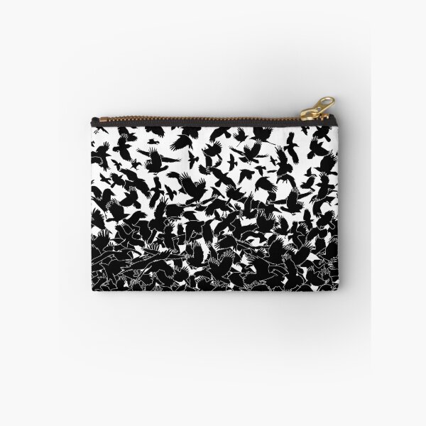 Item preview, Raven Crow Flying Birds Abstract Goth Halloween Pattern designed and sold by GrandeDuc.