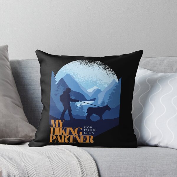 Item preview, My Hiking Partner Has Four Legs, For Dog Lover, Hiking Lover designed and sold by RoManSmArt.