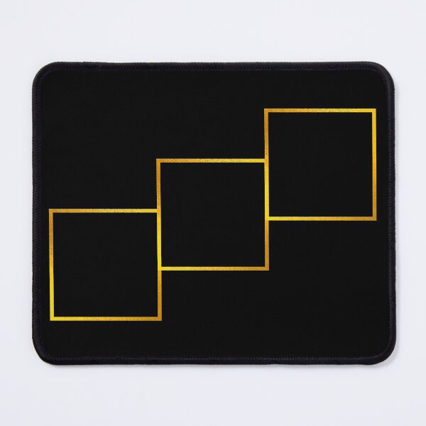 Item preview, Simple but Elegant Golden Square Pattern Design designed and sold by SheetalMourya.