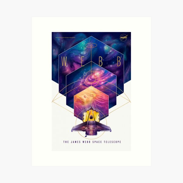 Item preview, James Webb Space Telescope Artwork designed and sold by arthook.