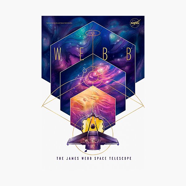 Item preview, James Webb Space Telescope Artwork designed and sold by arthook.