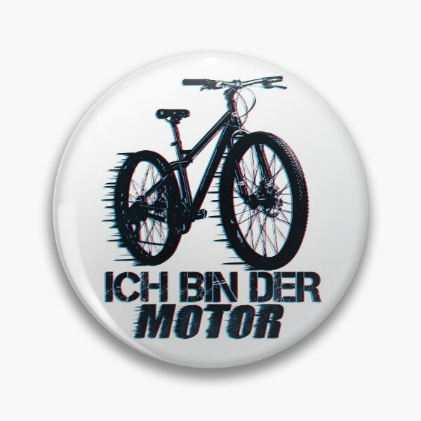 Item preview, Biker bike cycling I am the motor saying design designed and sold by brunsch-print.