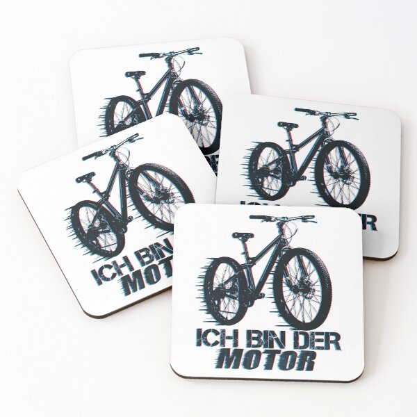 Item preview, Biker bike cycling I am the motor saying design designed and sold by brunsch-print.