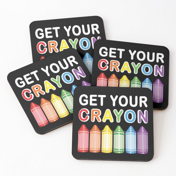 Item preview, Get Your Cray On Funny Crafting Rainbow Colors designed and sold by pablomendoza.