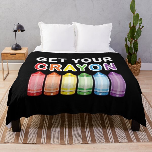 Item preview, Get Your Cray On Funny Crafting Rainbow Colors designed and sold by pablomendoza.