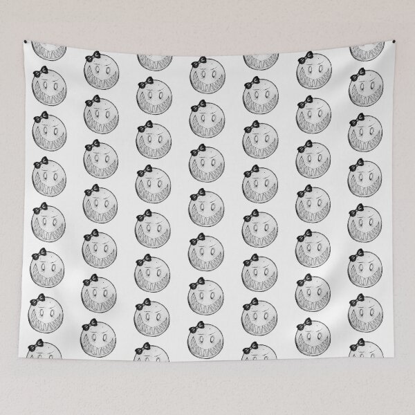 Item preview, SMILE - Laughing Daemon (Void White  - Original) designed and sold by CoraDaffodil.
