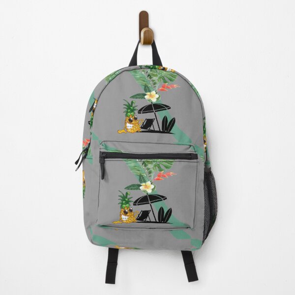 Item preview, A pineapple relaxes at the beach designed and sold by Karine Dupras.