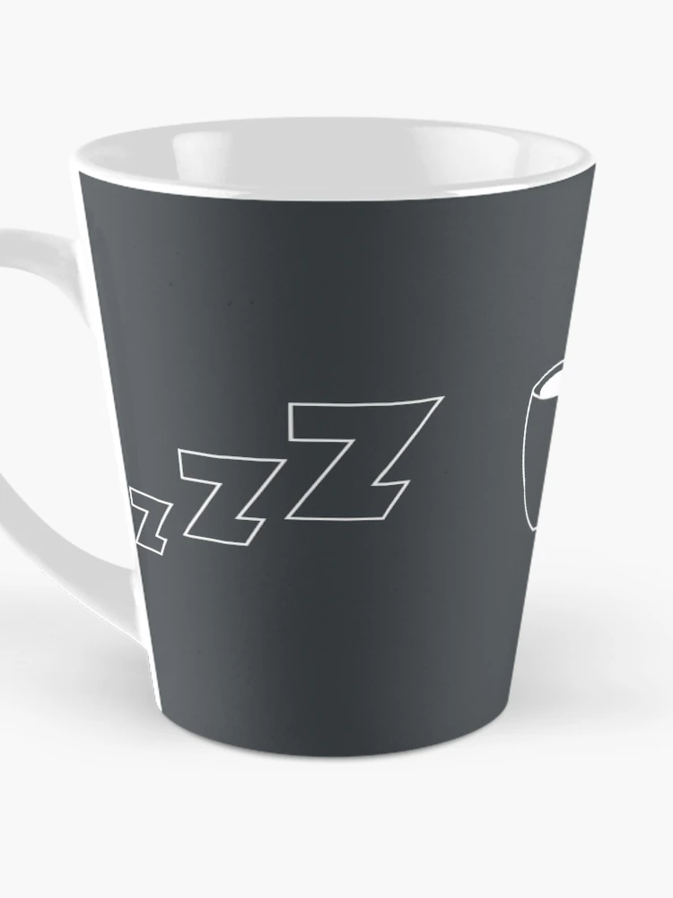 Thumbnail 3 of 4, Coffee Mug, Cyclist Routine Sleep Coffee Ride Repeat White designed and sold by RabeDesigns.