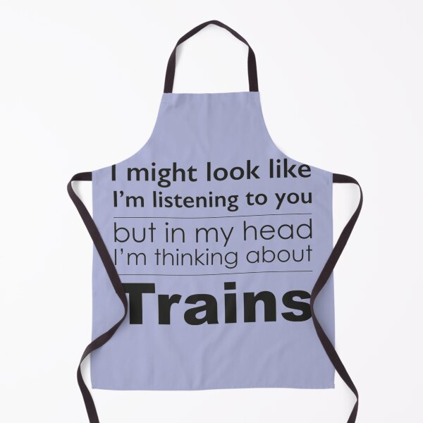 Item preview, Listening, but thinking of Trains designed and sold by UndertheMoonSVG.