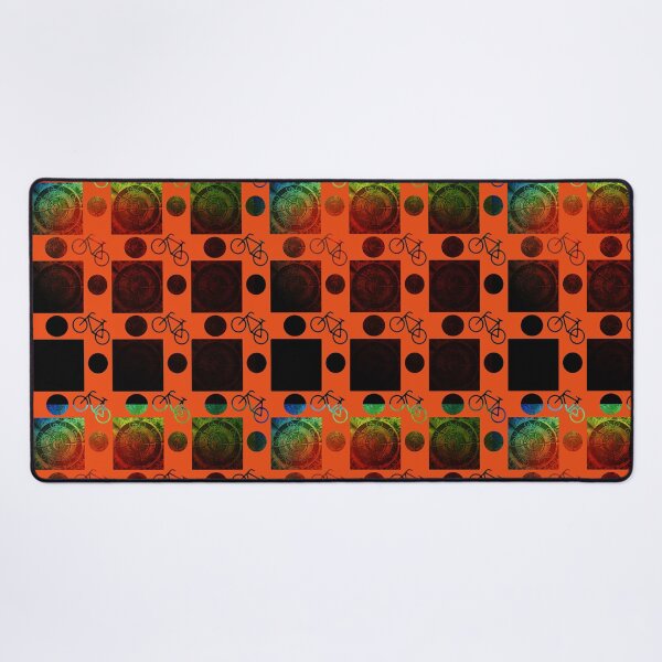 Item preview, Bicycles pattern with squares and circles - photo collage designed and sold by kikidu21.