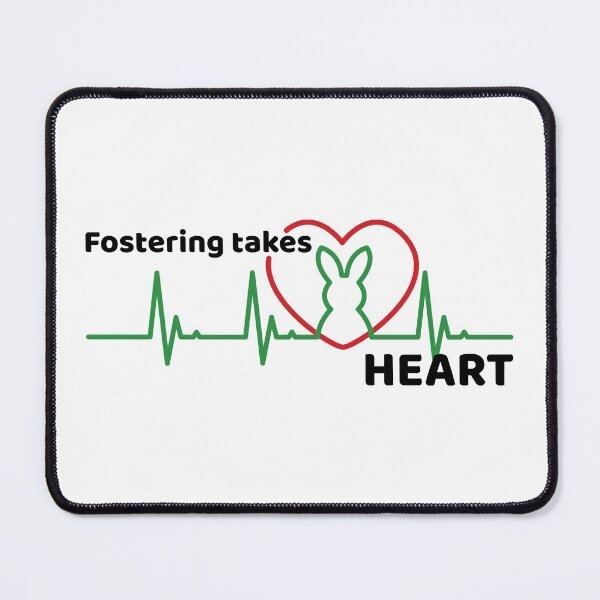 Item preview, Fostering Takes Heart - Rabbit designed and sold by MSwiftDesigns.