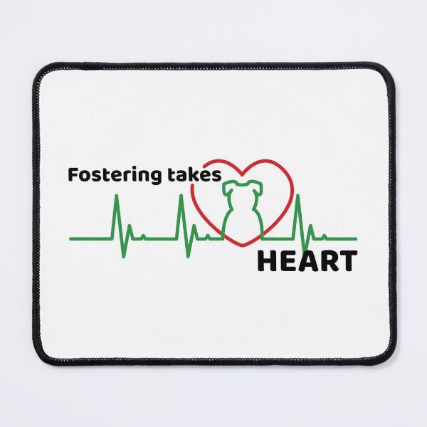 Item preview, Fostering Takes Heart - Dog designed and sold by MSwiftDesigns.