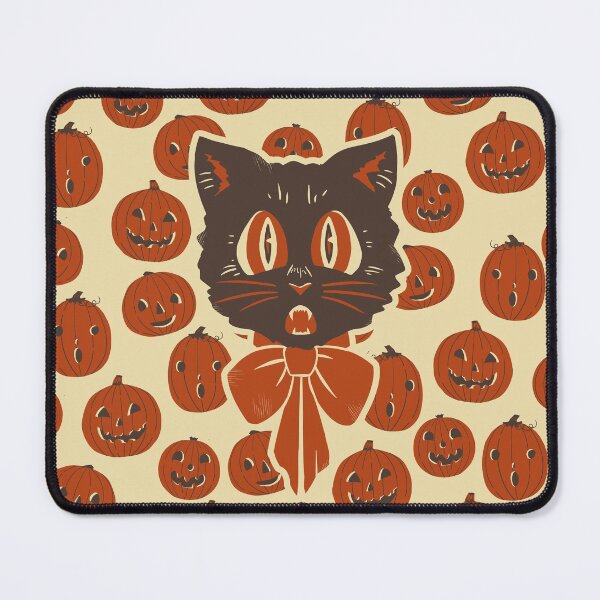 Item preview, Vintage Inspired Halloween Scaredy Cat designed and sold by Kaija.