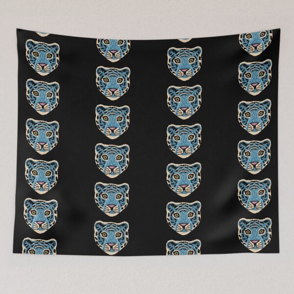 Item preview, Blue Tiger Head designed and sold by mythandframe.