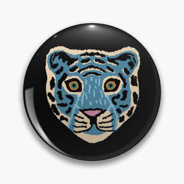 Item preview, Blue Tiger Head designed and sold by mythandframe.