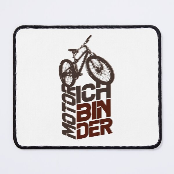 Item preview, Biker bike cycling I am the motor saying design designed and sold by brunsch-print.