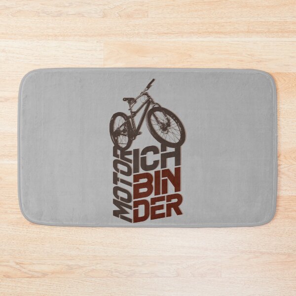 Item preview, Biker bike cycling I am the motor saying design designed and sold by brunsch-print.