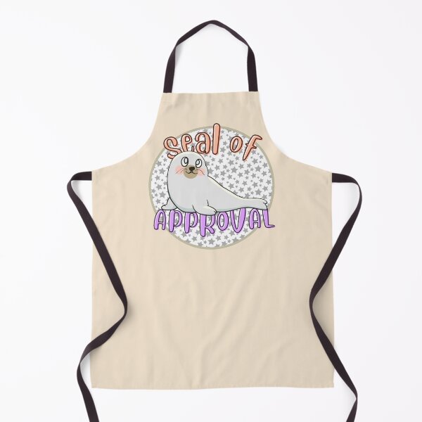 Item preview, Seal Of Approval Stars -  Cute and Funny Animal Pun designed and sold by ViewerEqualsPhoton.