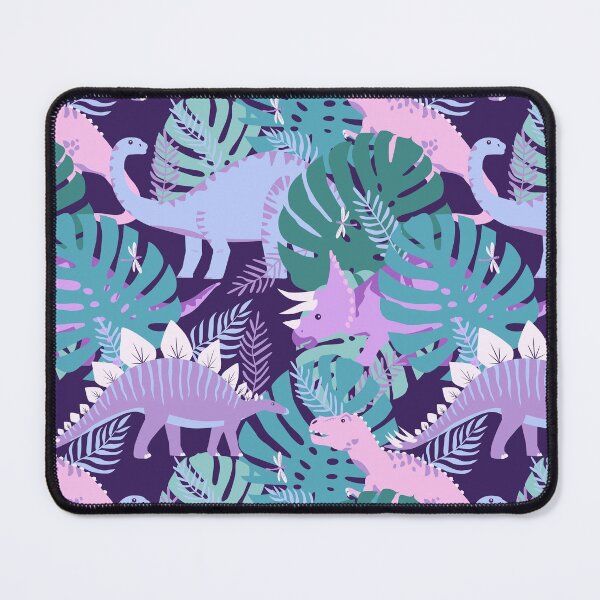 Item preview, Jungle Dinosaurs - Purple designed and sold by latheandquill.