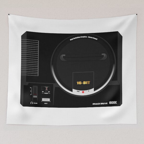 Item preview, SEGA MEGADRIVE, GENESIS. Digitally recreated for the modern age. 16-bit designed and sold by Geek-Shack.