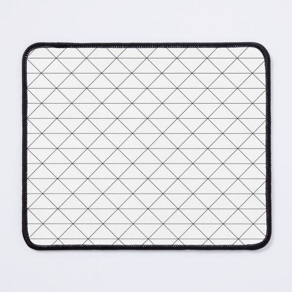 Item preview, Triangle Grid Pattern (black/white) designed and sold by Design Minds Boutique.
