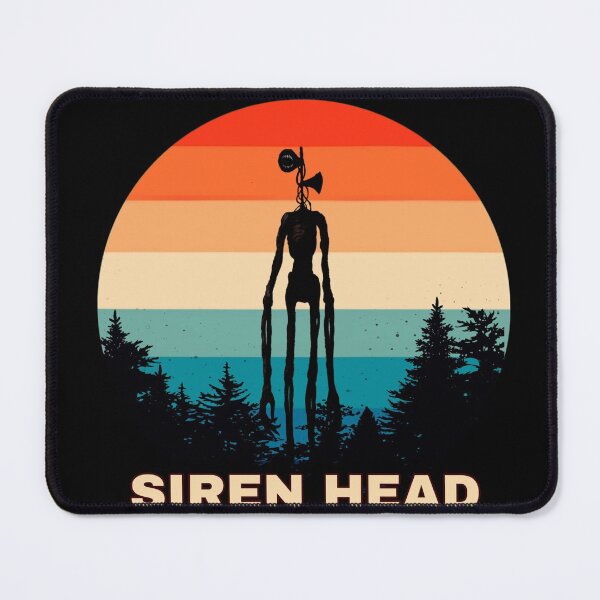 Item preview, Siren head vintage sunset pine tree forest designed and sold by Nishad4.