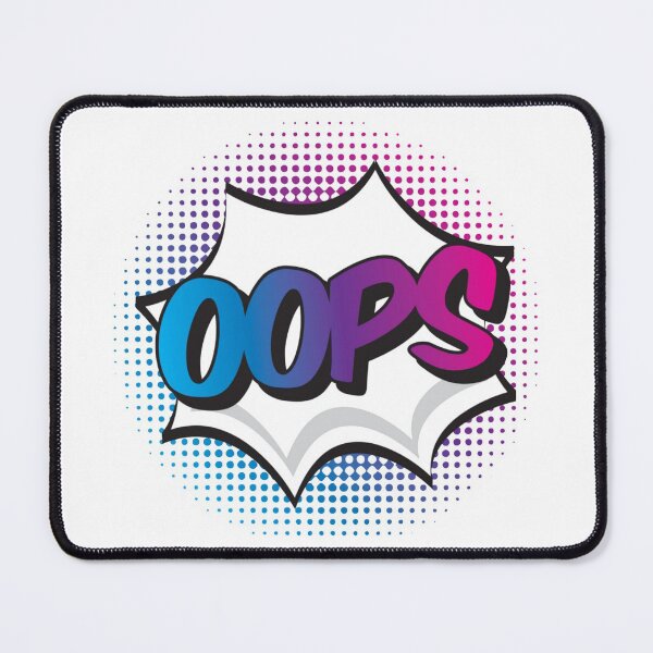 Item preview, OOPS! - Comic Pop Art designed and sold by WearWolfDesigns.