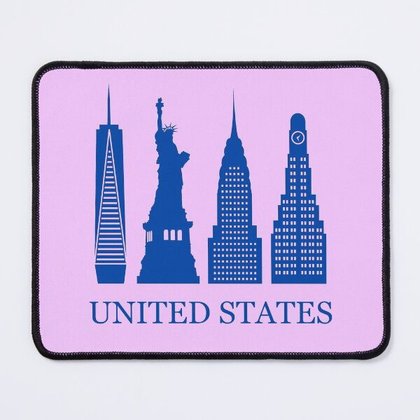 Item preview, United States landmarks designed and sold by Travellerz.