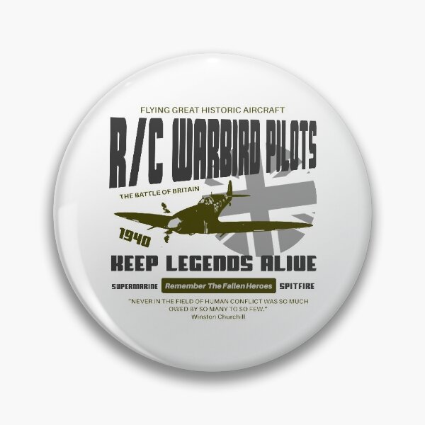 Item preview, R/C Warbird Pilots Keep Legends Alive designed and sold by tshdesigns.