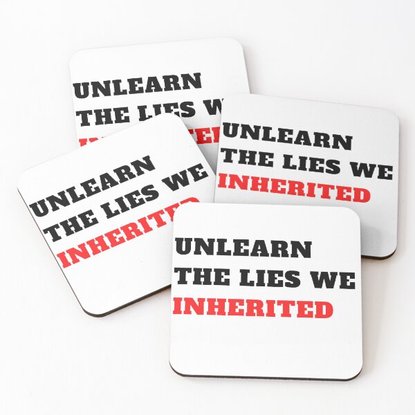 Item preview, Unlearn the Lies we Inherited - friend's gift lover's gift designed and sold by H-GRIMM.