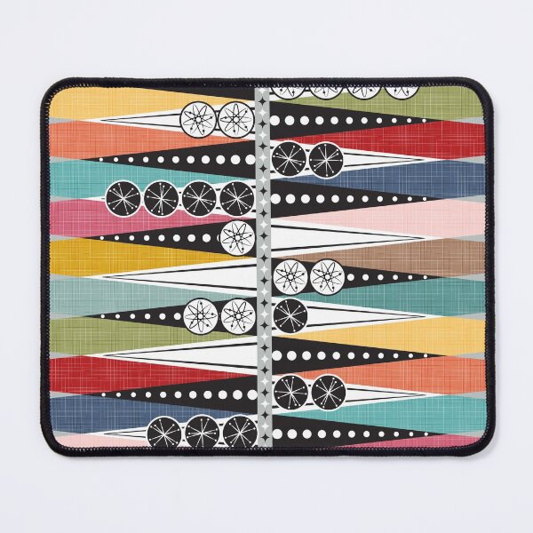 Item preview, Mid Century Modern ~ Atomic Age Backgammon  designed and sold by WickedRefined - Nicole Demereckis.