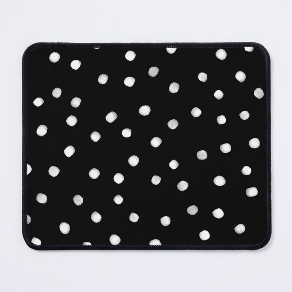 Item preview, Watercolor Polka Dot (white/black) designed and sold by Design Minds Boutique.