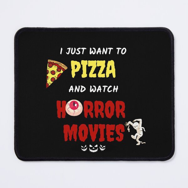Item preview, I Just Want To Eat Pizza And Watch Horror Movies designed and sold by bsrishika.