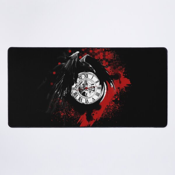 Item preview, Copy of Trash polka style raven and clock WHITE EDITION designed and sold by DarkDesign69.