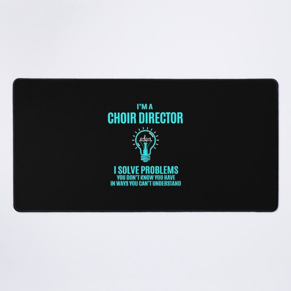 Item preview, Choir Director T Shirt - Choir Director I Solve Problems Gift Item Tee designed and sold by theresatan1.