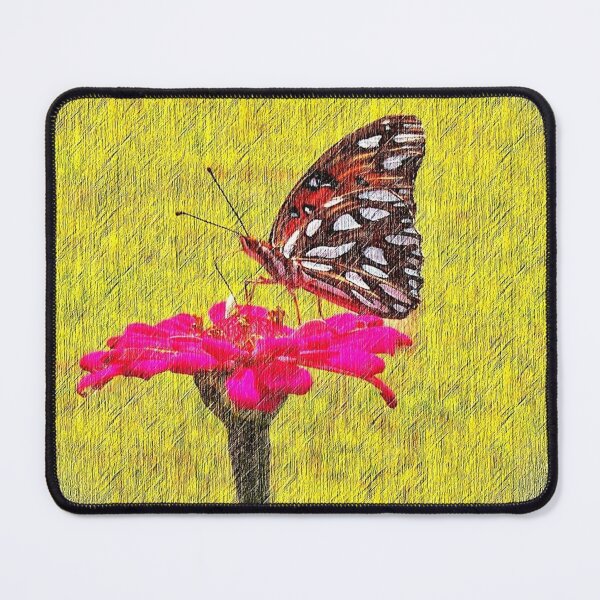 Item preview, Butterfly on a Flower designed and sold by Rockett Graphics.