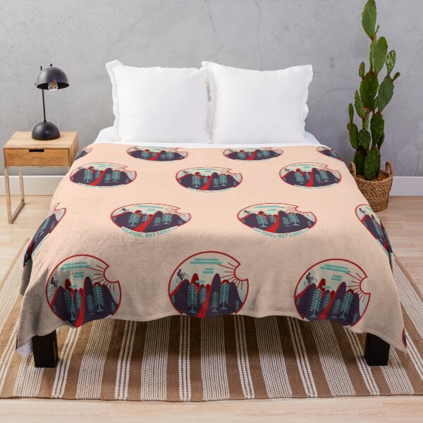 Item preview, Cyclist Climbing Hills Late Summer Colors designed and sold by RabeDesigns.
