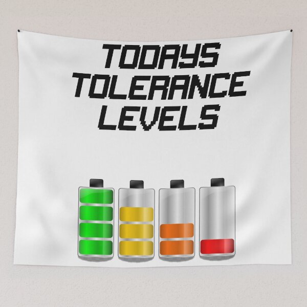 Item preview, Todays Tolerance Levels designed and sold by Only4sometimes.