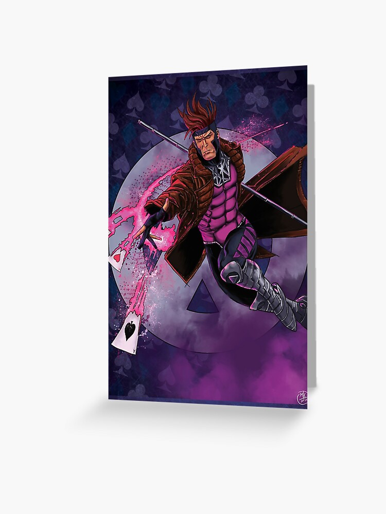 Gambit Fan Art Poster DIGITAL DOWNLOAD Instant Print 