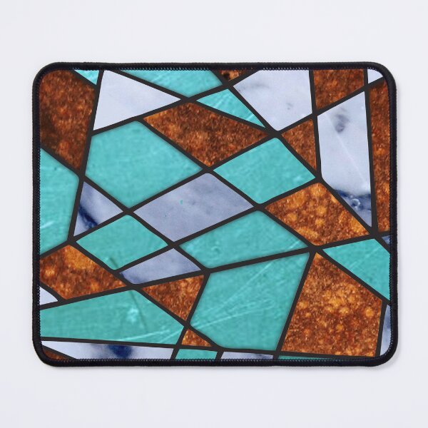 Item preview, Abstract #477 Marble Shards & Rusted Metal designed and sold by Rockett Graphics.