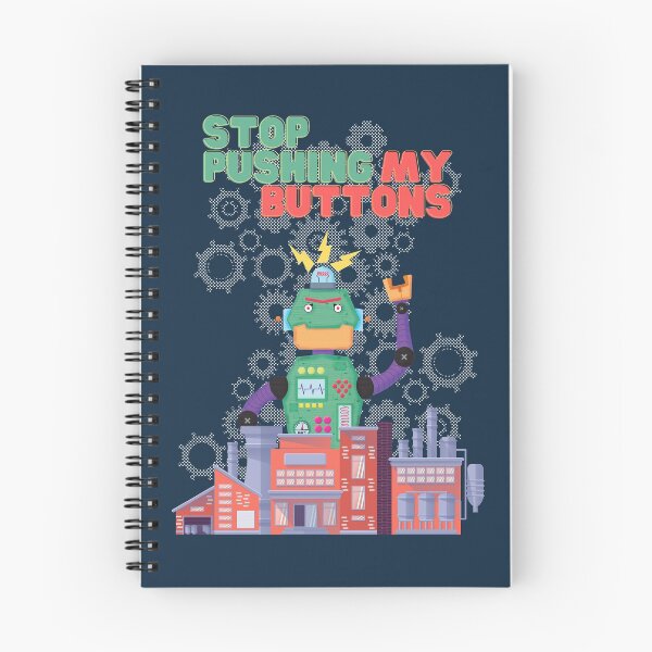 Item preview, Stop pushing my buttons designed and sold by Give Me that Pencil.