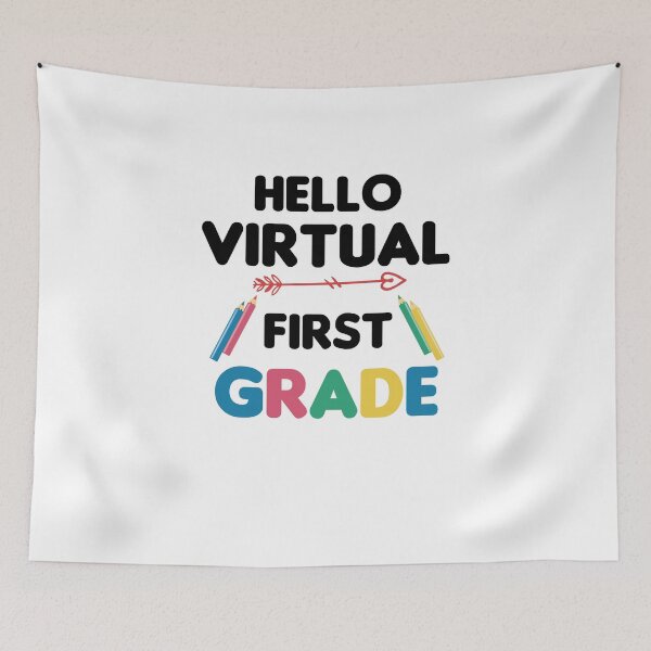Item preview, Hello Virtual First Grade designed and sold by imaneless.