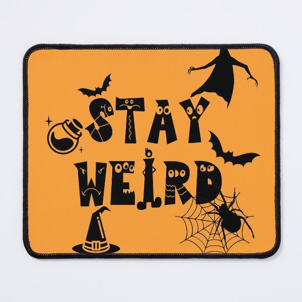 Item preview, Stay Weird Spooky Potion Flying Witch Halloween Gift Idea designed and sold by catchyology.