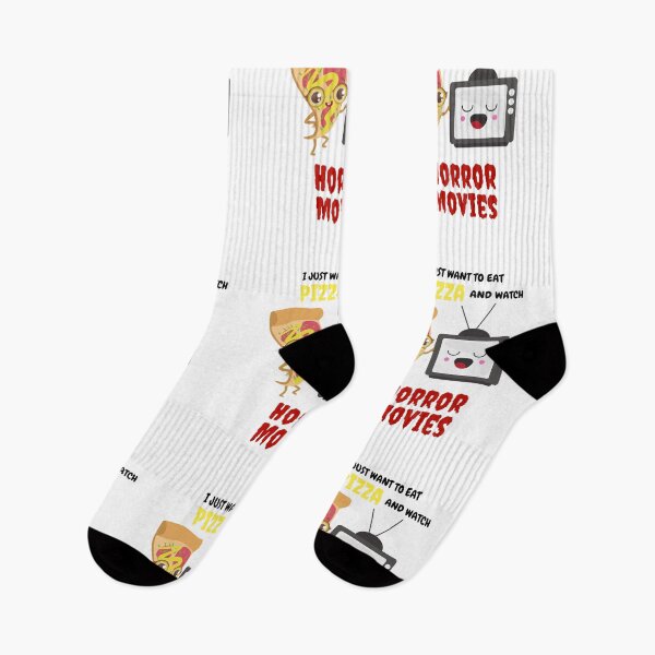 Item preview, I Just Want To Eat Pizza And Watch Horror Movies designed and sold by bsrishika.