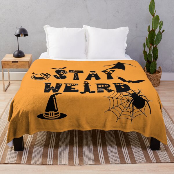 Item preview, Stay Weird Spooky Potion Flying Witch Halloween Gift Idea designed and sold by catchyology.