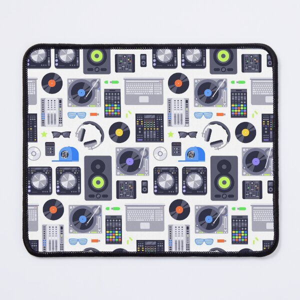 Item preview, Discjockey Pattern | DJ Music Vinyl Turntables designed and sold by anziehend.
