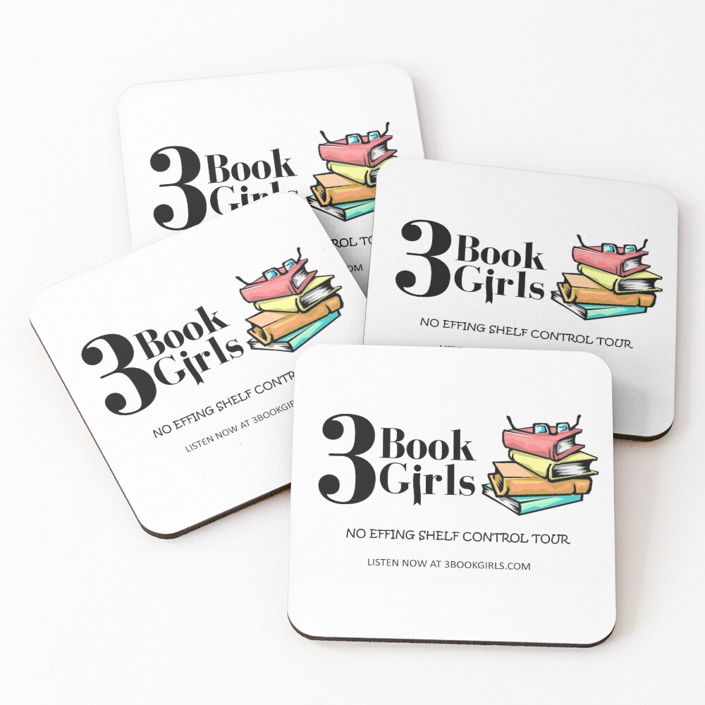 No Effing Shelf Control Tour Coasters (Set of 4)